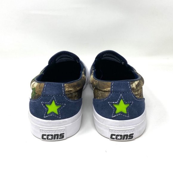 💖MEGA SALE💖CONVERSE Women's ONE STAR CC SLIP Obsidian Blue Canvas 168666C - Picture 7 of 9